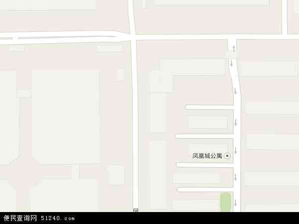 中国河南省郑州市金水区凤凰台地图(卫星地图