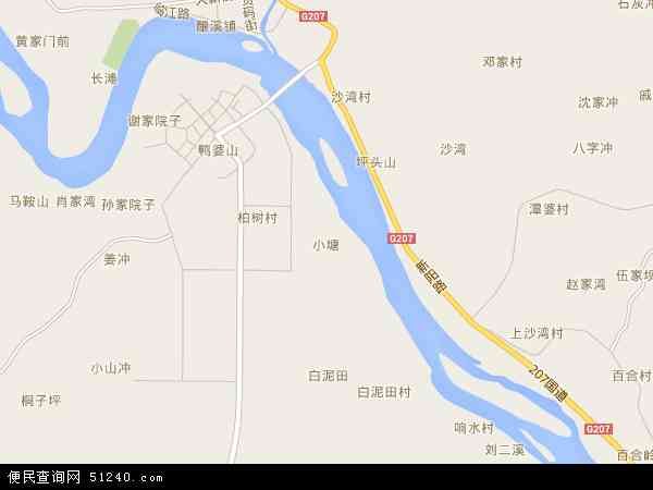 湖南省邵阳市新邵县小塘镇地图(地图)
