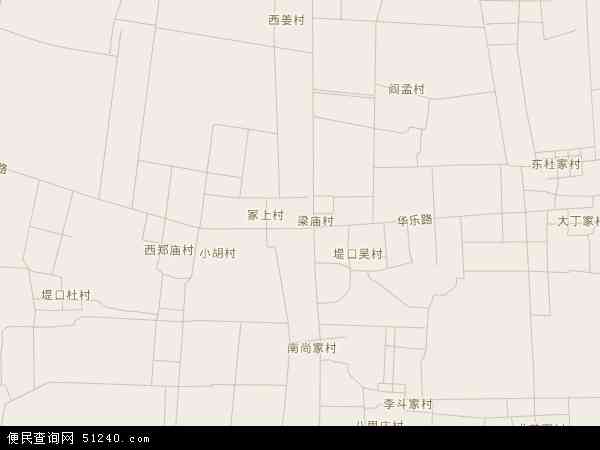 中国山东省德州市乐陵市寨头堡乡地图(卫星地图)图片