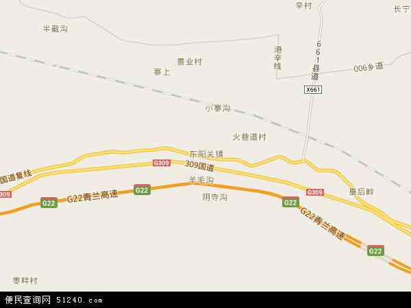 中国山西省长治市黎城县东阳关镇地图(卫星地图)图片
