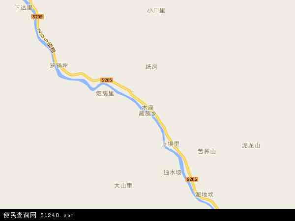 平武县高清地图