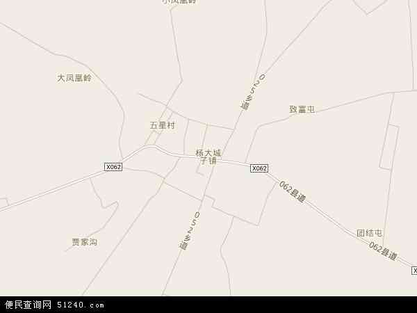 四平市 公主岭市 杨大城子镇  本站收录有:2018杨大城子镇卫星地图图片