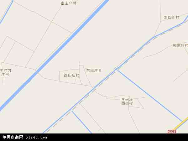 中国河北省唐山市丰南区东田庄乡地图(卫星地图)图片