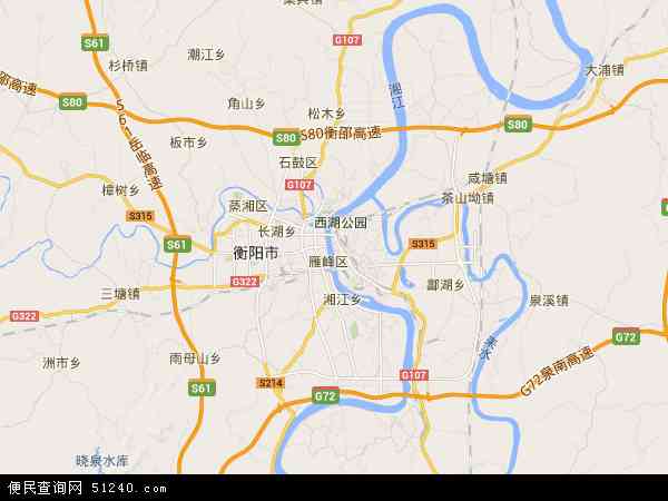 湖南省衡阳市珠晖区金甲岭农场地图(地图)