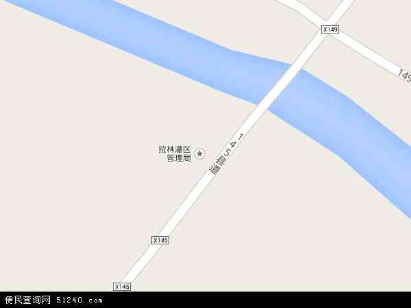 中国吉林省松原市扶余市拉林灌区管理局地图(卫星地图)图片