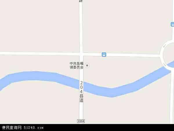 中国重庆市江北区鱼嘴镇人民政府地图(卫星地
