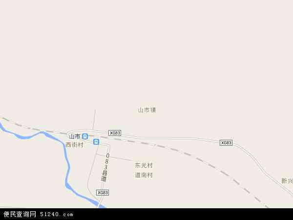中国黑龙江省牡丹江市海林市山市种奶牛场地图(卫星地图)图片