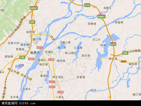 南昌市经济技术开发区地图展示图片
