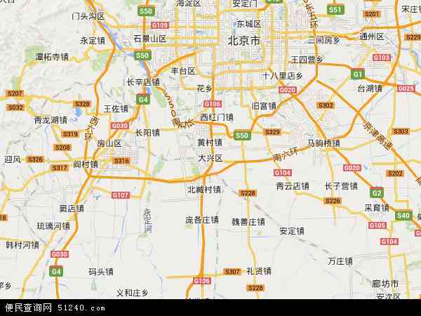 中国北京市大兴区中关村国家自主创新示范区大兴生物医药产业基地地图图片
