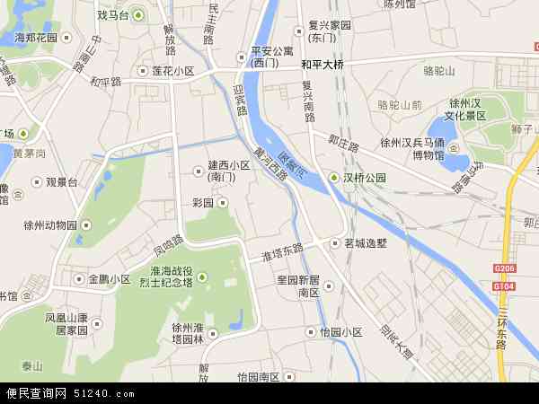 江苏省徐州市泉山区奎山地图(地图)