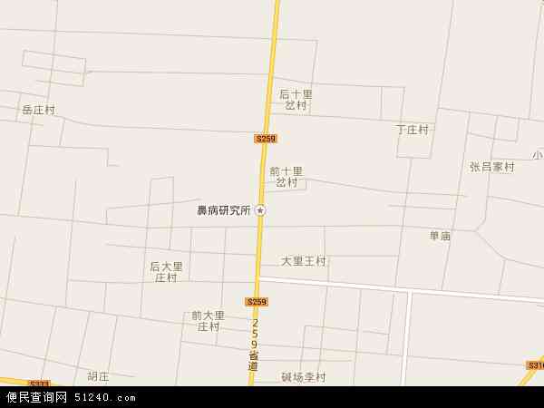 中国山东省聊城市莘县莘亭地图(卫星地图)图片