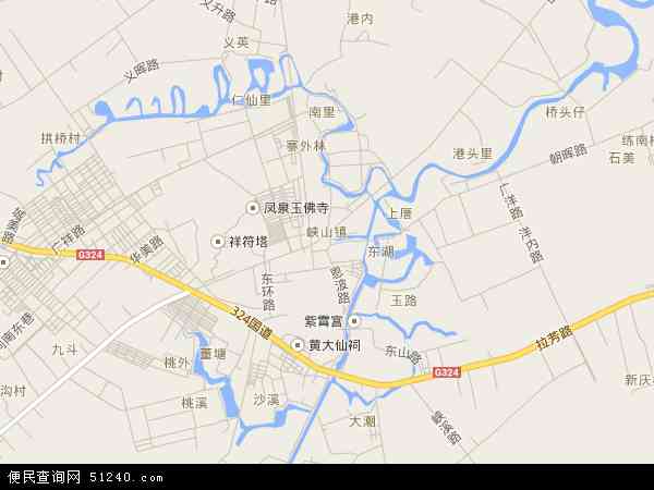 广东省汕头市潮南区峡山地图(地图)