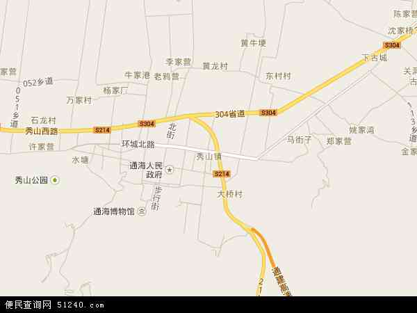 云南省玉溪市通海县秀山地图(地图)