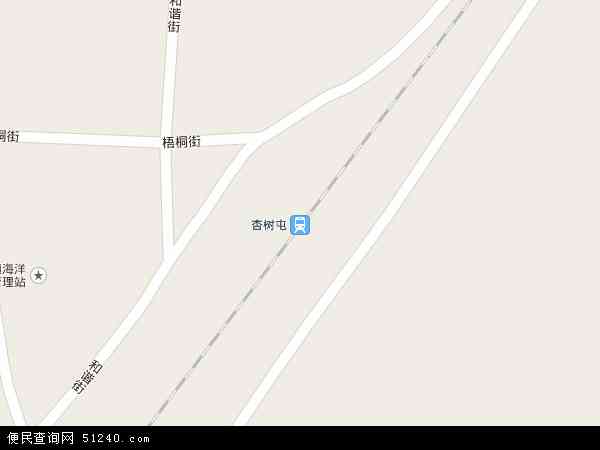 杏树电子地图图片