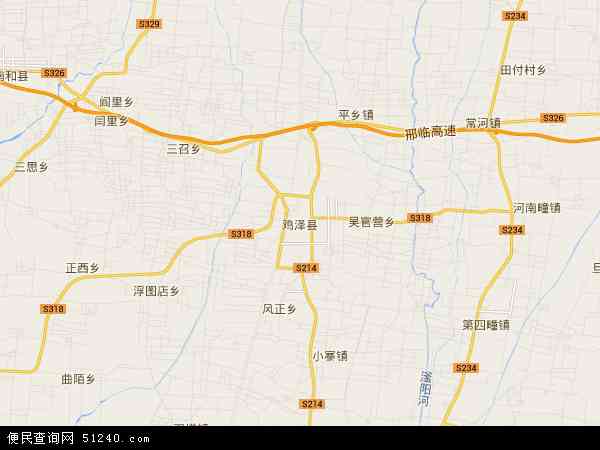 鸡泽县地图 - 鸡泽县卫星地图 - 鸡泽县高清航拍