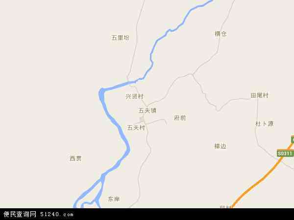 中国福建省南平市武夷山市五夫镇地图(卫星地图)图片
