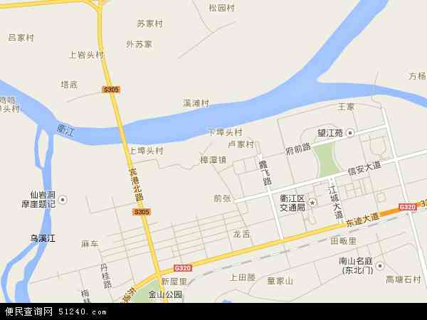 樟潭电子地图图片