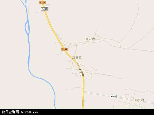 中国辽宁省抚顺市抚顺县后安镇地图(卫星地图)图片
