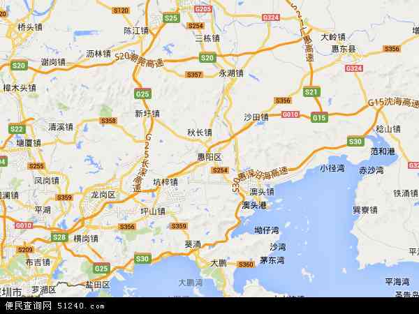 惠州市地图有多少个区,每个区有多少个镇/乡在线等.