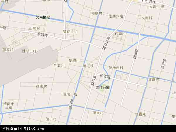 靖江卫星地图