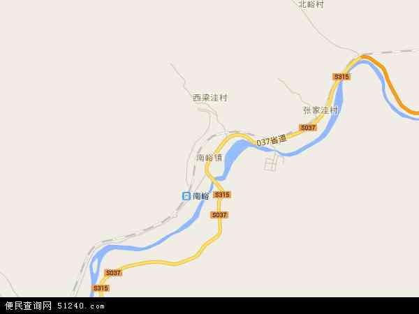 中国河北省石家庄市井陉县南峪镇地图(卫星地图)图片