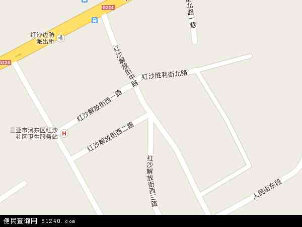 中国海南省三沙市地图(卫星地图)