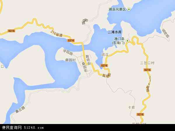 中国四川省攀枝花市盐边县渔门镇地图(卫星地图)图片