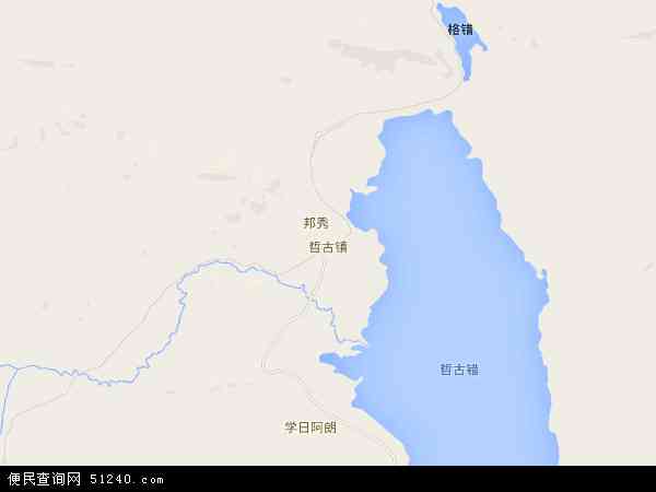 中国西藏自治区山南地区措美县哲古镇地图(卫星地图)图片
