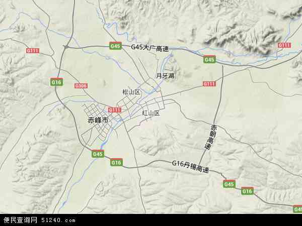  内蒙古 赤峰市 红山区  本站收录有:2020红山区地图