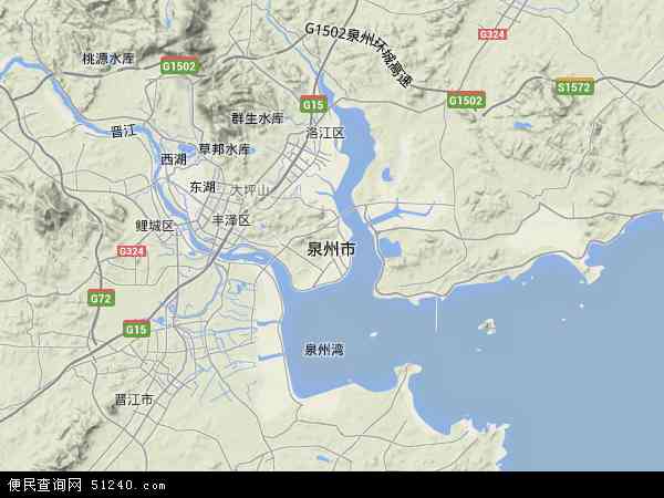 福建省泉州市金门县地图(地图)
