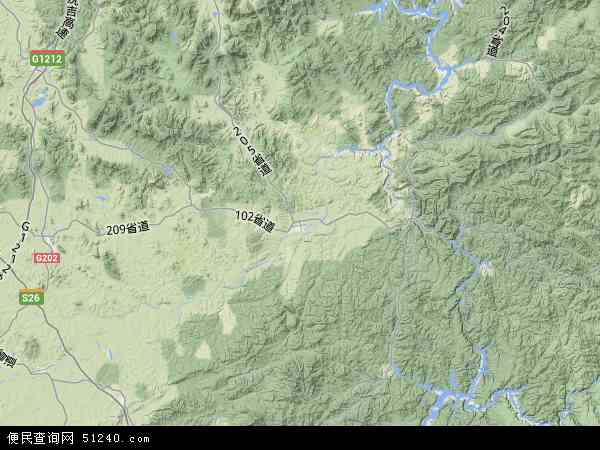 中国吉林省吉林市桦甸市金沙镇地图(卫星地图)图片
