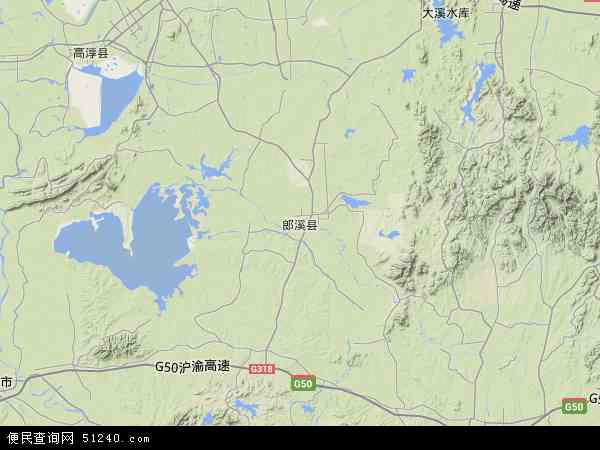 安徽省宣城市郎溪县地图(地图)