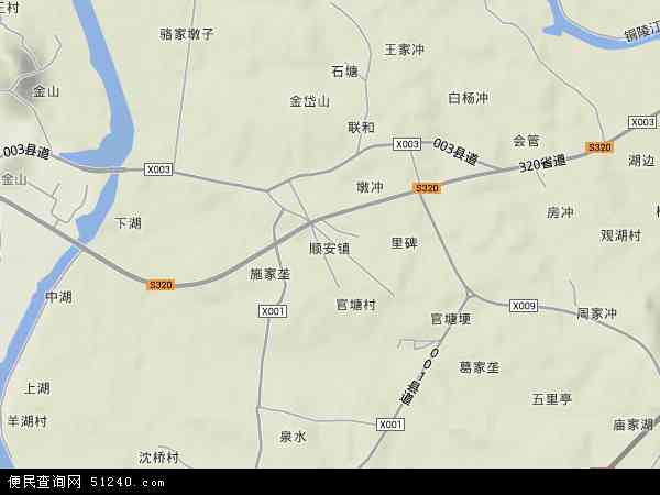 安徽省铜陵市铜陵县顺安镇地图(地图)