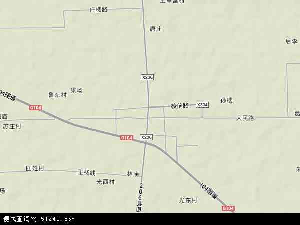 中国江苏省徐州市睢宁县王集镇地图(卫星地图)图片