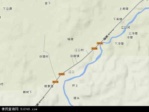 江西省吉安市永丰县沿陂镇地图(地图)