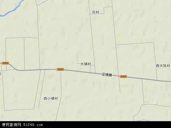 中国河北省石家庄市深泽县赵八镇地图(卫星地图)图片
