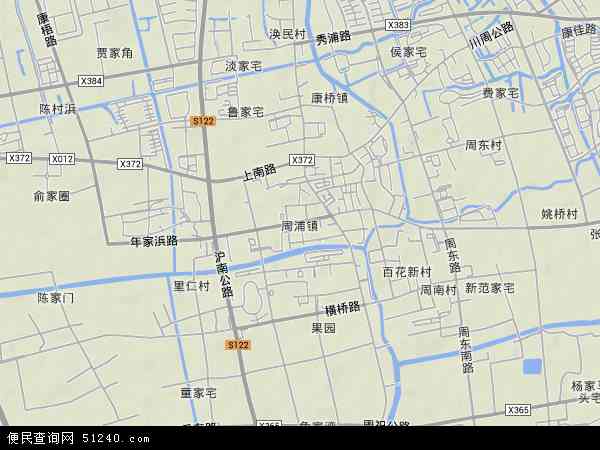 周浦镇地图 - 周浦镇卫星地图 - 周浦镇高清航拍