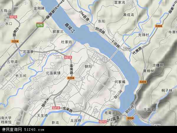 2000年重庆 北碚区/渝北区地图,图片尺寸:3500×2445,来自网页:http图片