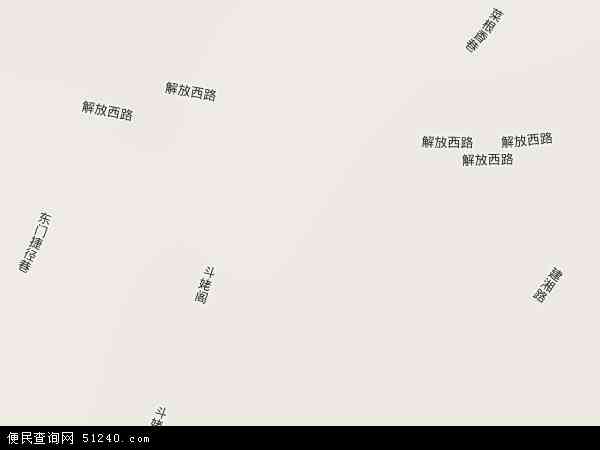 中国湖南省长沙市芙蓉区定王台地图(卫星地图)图片