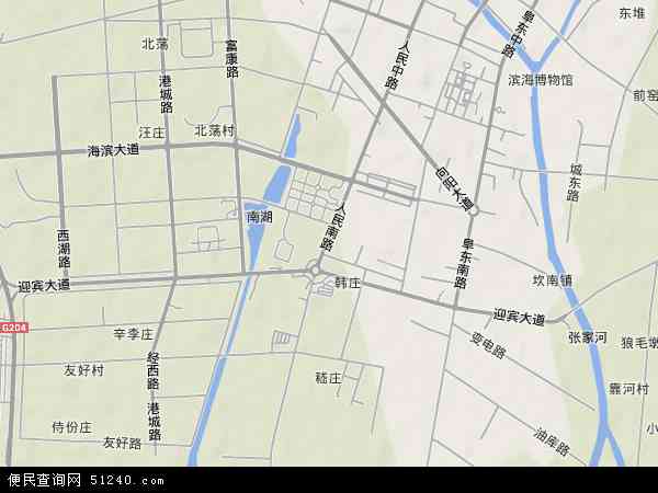 江苏省盐城市滨海县东坎镇地图(地图)