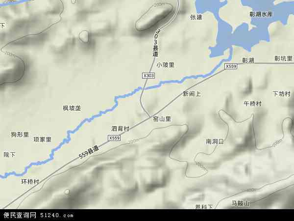 江西省新余市分宜县高岚乡地图(地图)