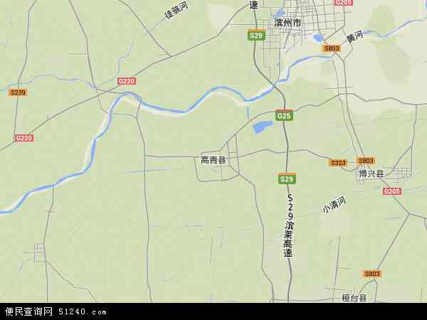 高青县地图 - 高青县卫星地图 - 高青县高清航拍