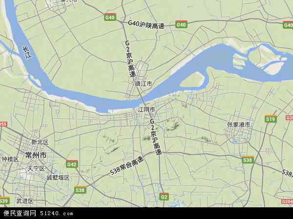 江阴市地图 - 江阴市卫星地图 - 江阴市高清航拍