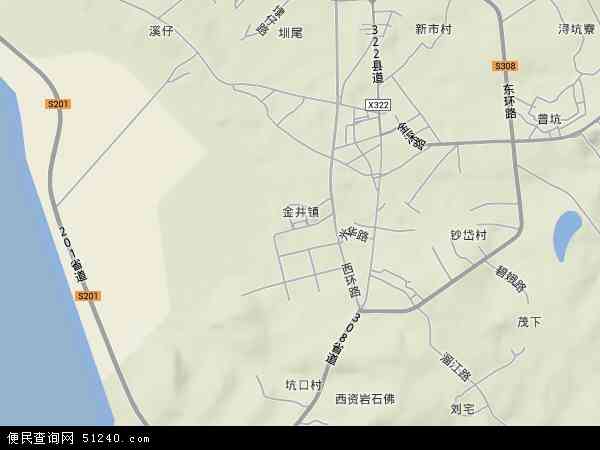 中国福建省泉州市晋江市金井镇地图(卫星地图