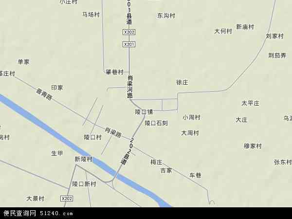 江苏省镇江市丹阳市陵口镇地图(地图)