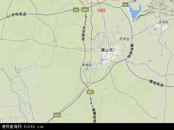 中国河北省唐山市丰南区柳树酄镇地图(卫星地图)图片