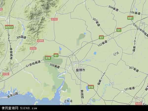 辽宁省盘锦市 盘山 县 地图 ( 地图 )