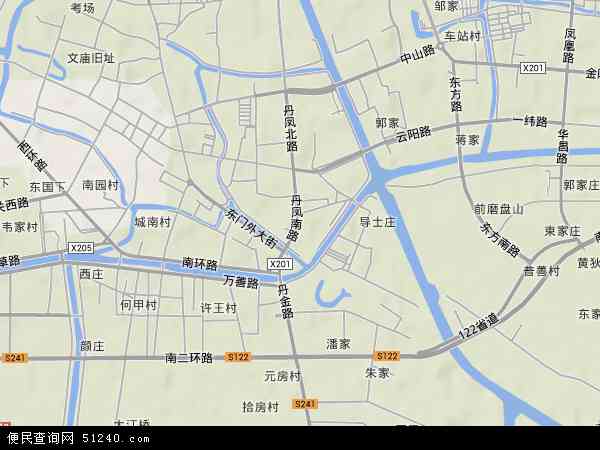 江苏省镇江市丹阳市云阳镇地图(地图)
