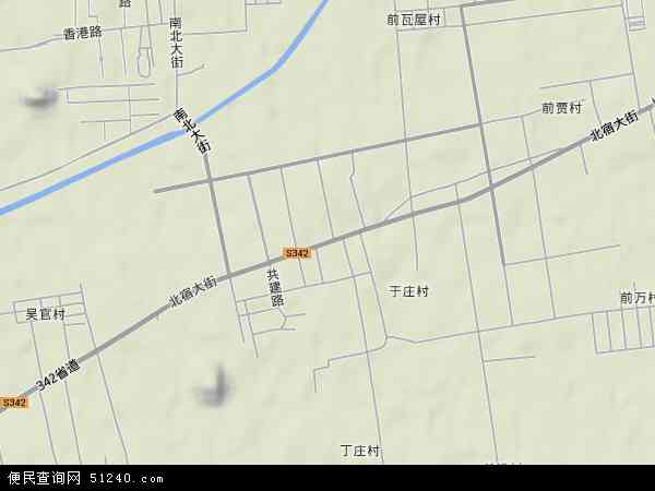 中国山东省济宁市邹城市北宿镇地图(卫星地图)图片