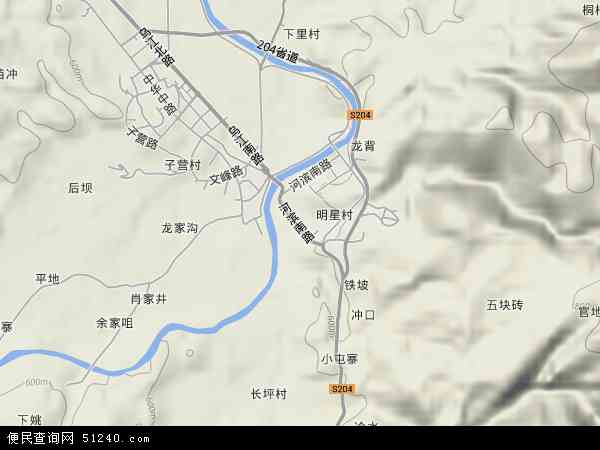中国贵州省遵义市余庆县白泥镇地图(卫星地图)图片